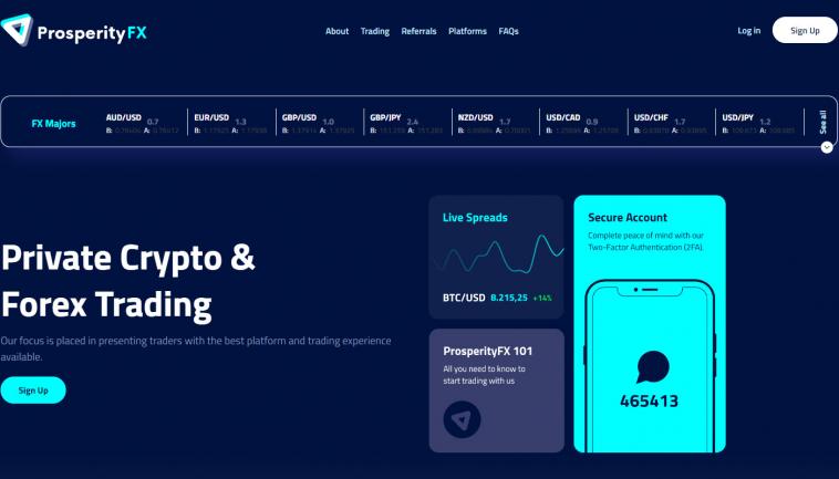 ProsperityFX (forex broker for US citizens)